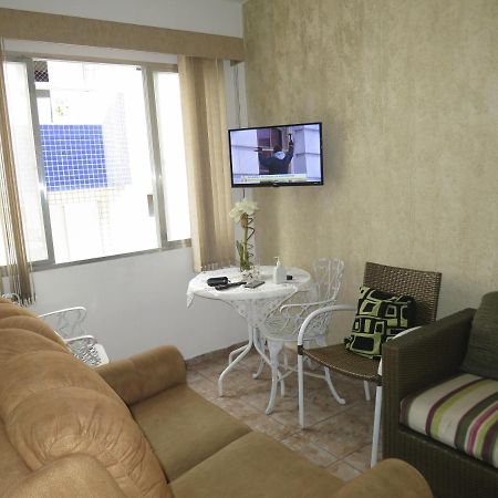 Apto Canto Do Forte - Praia Grande - Local Privilegiado - 100 Metros Da Praia - Internet Inclusa المظهر الخارجي الصورة